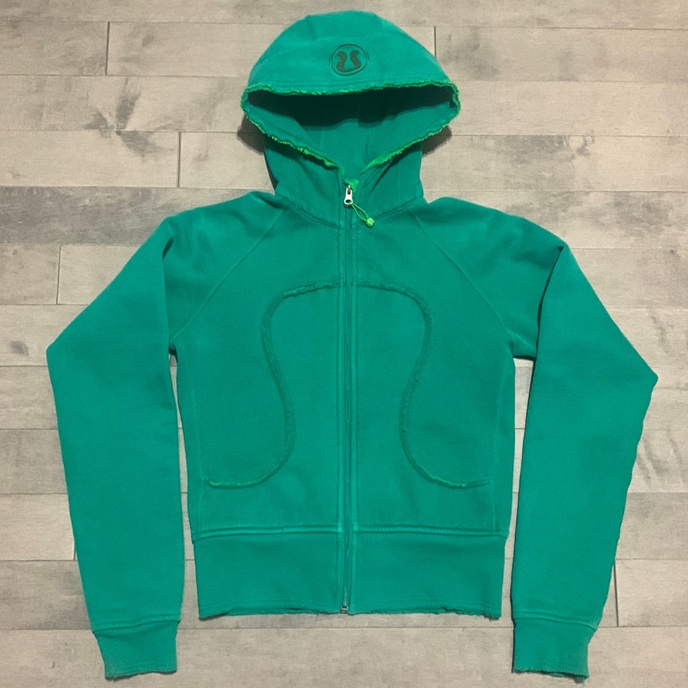 Lululemon Scuba Hoodie - Distressed Green - 8